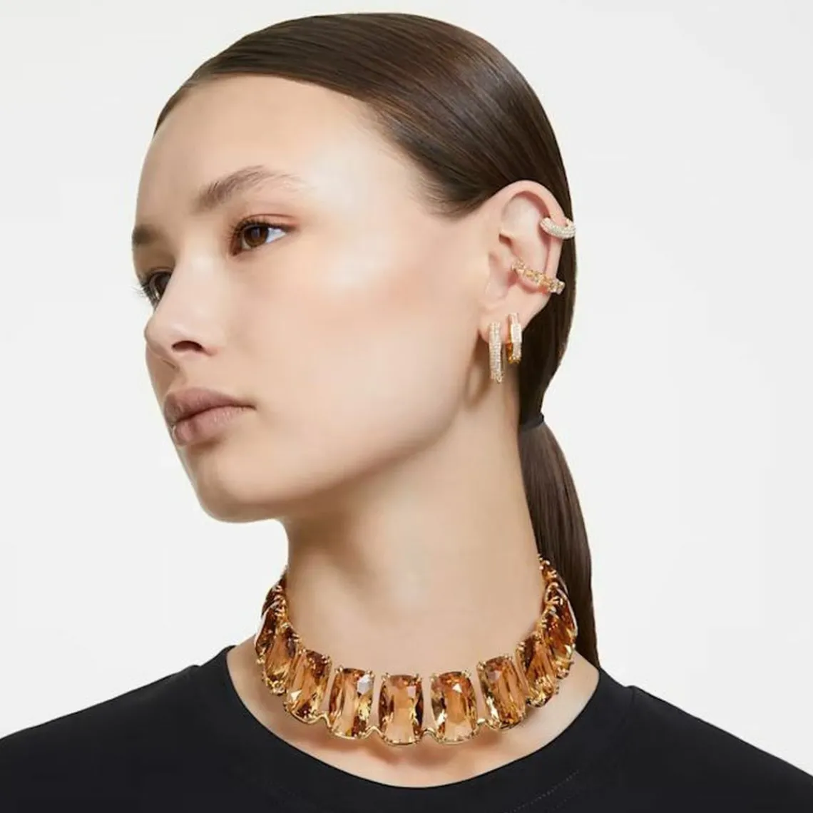 Swarovski Bijoux Boucles d’oreilles Femme Swarovski - 5626084 Métal Doré | Femme Boucles D'Oreilles