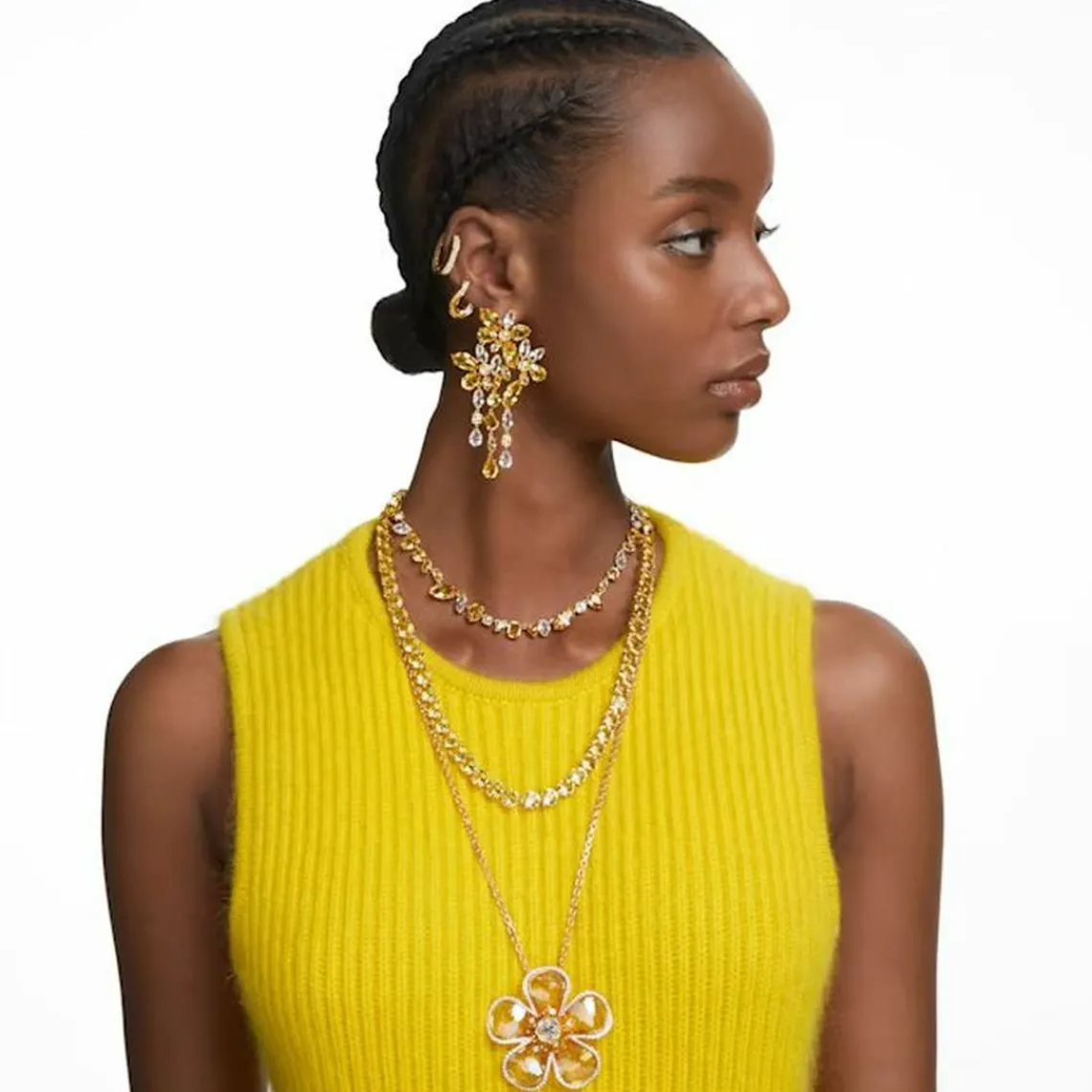 Swarovski Bijoux Boucles d’oreilles Femme Swarovski - 5626084 Métal Doré | Femme Boucles D'Oreilles
