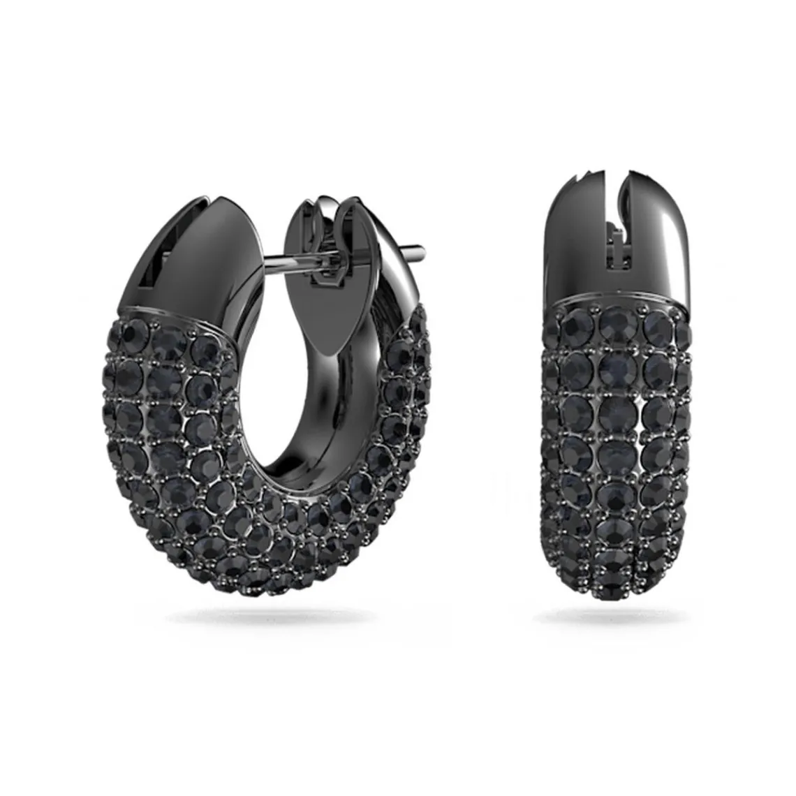 Swarovski Bijoux Boucles d’oreilles Femme Swarovski - 5620222 Métal Noir | Femme Boucles D'Oreilles
