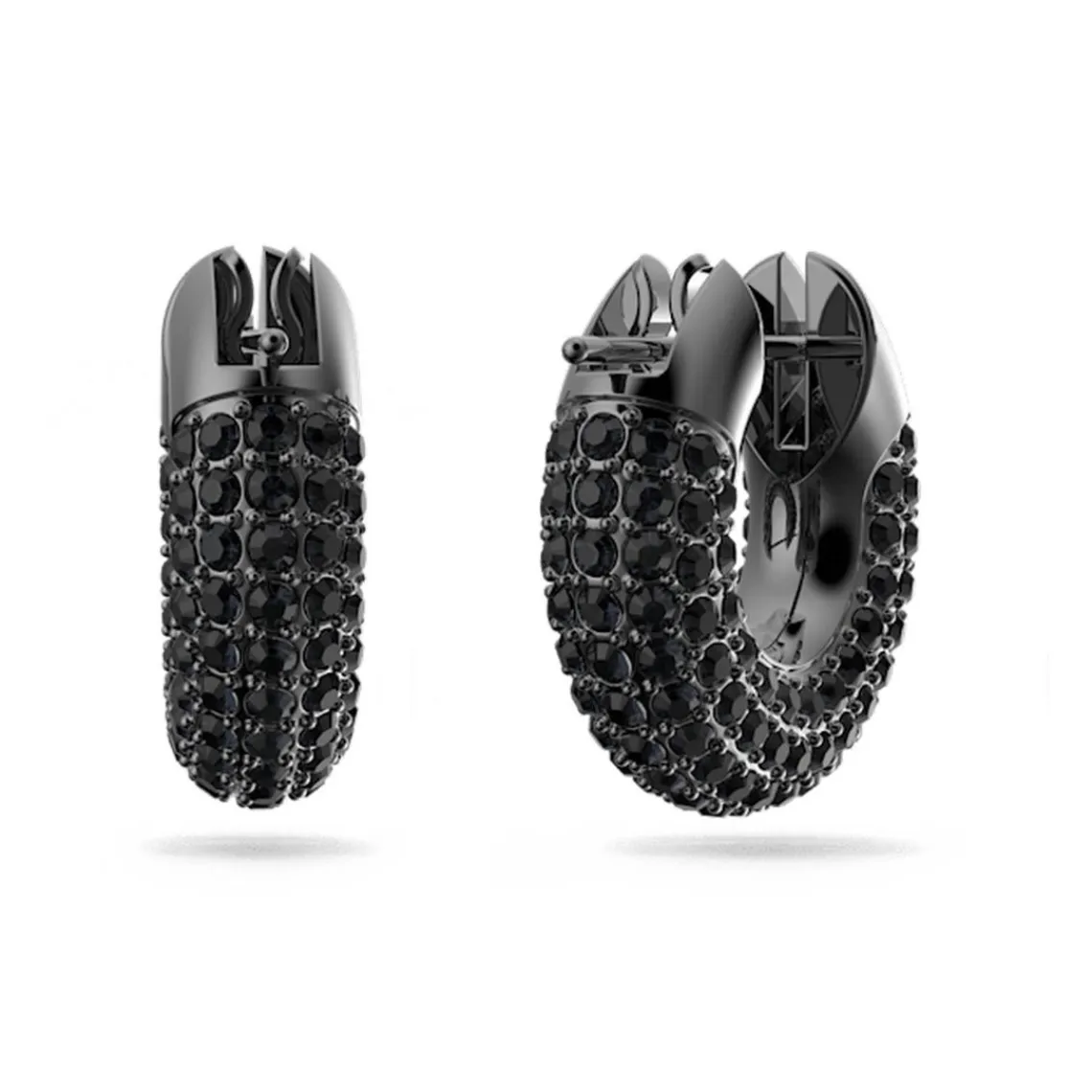 Swarovski Bijoux Boucles d’oreilles Femme Swarovski - 5620222 Métal Noir | Femme Boucles D'Oreilles