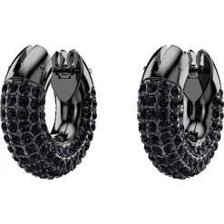 Swarovski Bijoux Boucles d’oreilles Femme Swarovski - 5620222 Métal Noir | Femme Boucles D'Oreilles