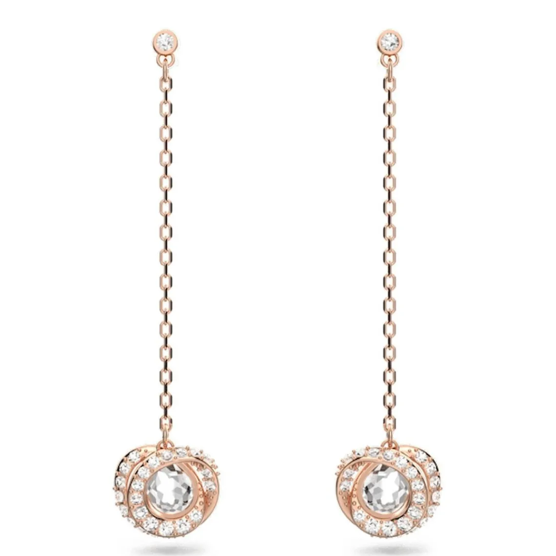 Swarovski Bijoux Boucles d’oreilles Femme Swarovski - 5636516 Métal Doré rose | Femme Boucles D'Oreilles