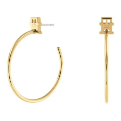 Tommy Hilfiger Bijoux Boucles d’oreilles Femme Tommy Hilfiger - 2780720 Acier Doré | Femme Boucles D'Oreilles