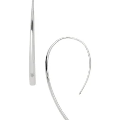 Fossil Bijoux Boucles d'oreilles Fossil JF01702040 - Boucles d'oreilles Crochet Argentée | Femme Boucles D'Oreilles|Boucles D'Oreilles