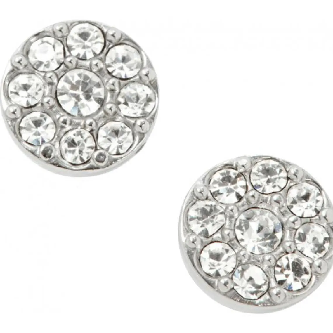 Fossil Bijoux Boucles d'oreilles Fossil JF00828040 - Boucles d'oreilles Argentés Cristaux Jeunes | Femme Boucles D'Oreilles