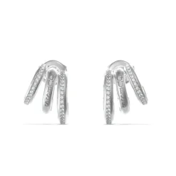 Guess Bijoux Boucles d'oreilles JUBE03302JWRH - Acier Argenté | Femme Boucles D'Oreilles