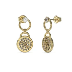 Guess Bijoux Boucles d'oreilles JUBE03130JWYG - DREAMING GUESS Acier Doré | Femme Boucles D'Oreilles