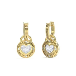 Guess Bijoux Boucles d'oreilles JUBE03351JWYG - Acier Doré | Femme Boucles D'Oreilles
