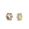 Guess Bijoux Boucles d'oreilles JUBE03133JWYG - HUGGIE ME Acier Doré | Femme Boucles D'Oreilles