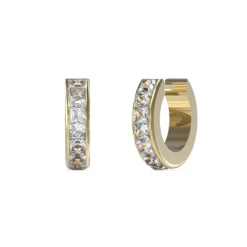 Guess Bijoux Boucles d'oreilles JUBE03134JWYG - HUGGIE ME Acier Doré | Femme Boucles D'Oreilles