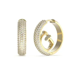 Guess Bijoux Boucles d'oreilles JUBE03299JWYG - Acier Doré | Femme Boucles D'Oreilles