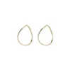 Guess Bijoux Boucles D'Oreilles Hoops I Did It Again Acier Doré Vague Extra Légères | Femme Boucles D'Oreilles