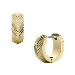 Fossil Bijoux Boucles d'oreilles JF04116710 dorées | Femme Boucles D'Oreilles