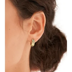 Fossil Bijoux Boucles d'oreilles JF04116710 dorées | Femme Boucles D'Oreilles