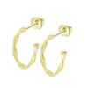Lotus Silver Boucles d'oreilles Hoops - LP3781-4-2 | Femme Boucles D'Oreilles