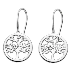 Lotus Silver Boucles d'oreilles TREE OF LIFE LP1641-4-1 - Boucles d'oreilles TREE OF LIFE Argent | Femme Boucles D'Oreilles