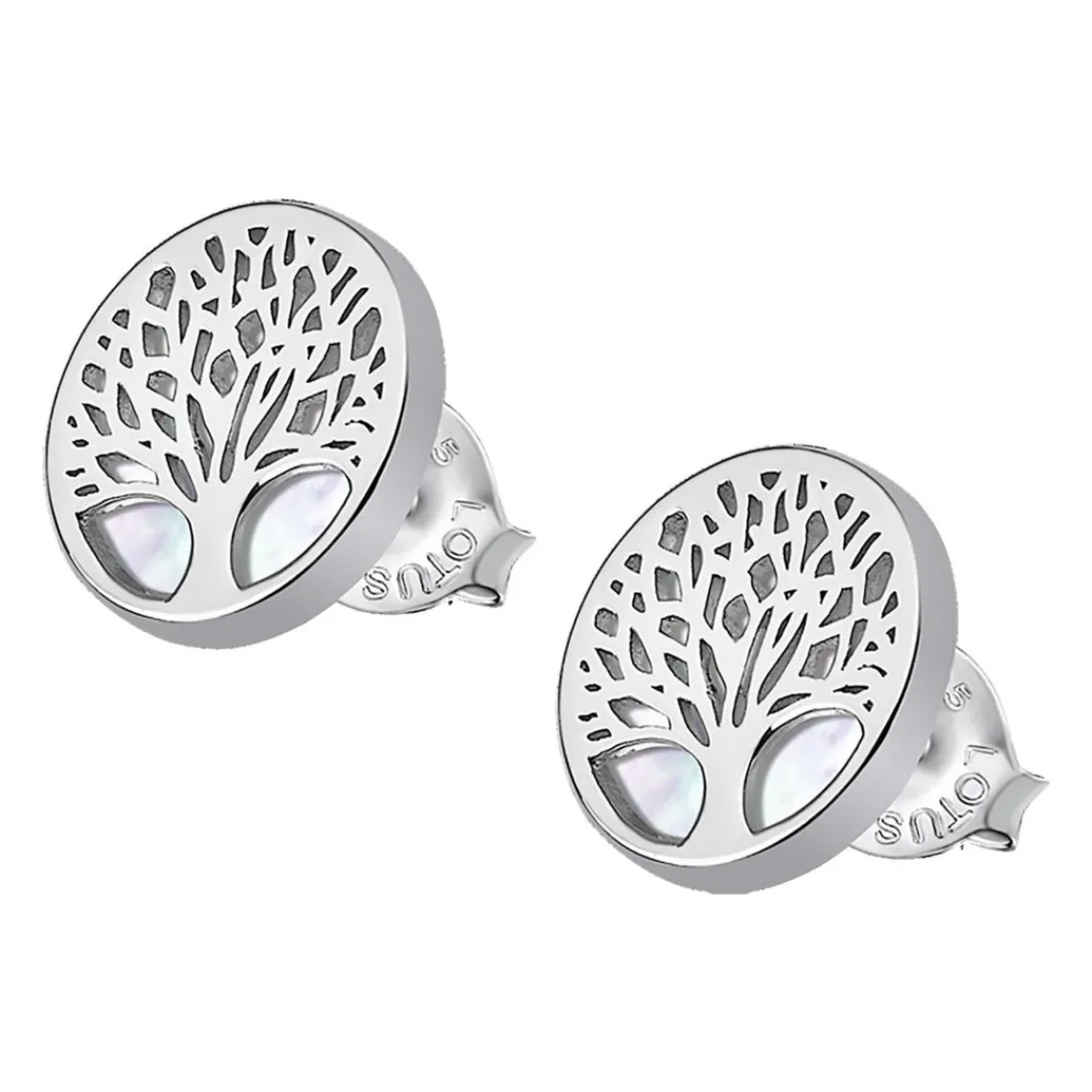 Lotus Silver Boucles d'oreilles TREE OF LIFE LP1678-4-1 - Boucles d'oreilles TREE OF LIFE Argent | Femme Boucles D'Oreilles