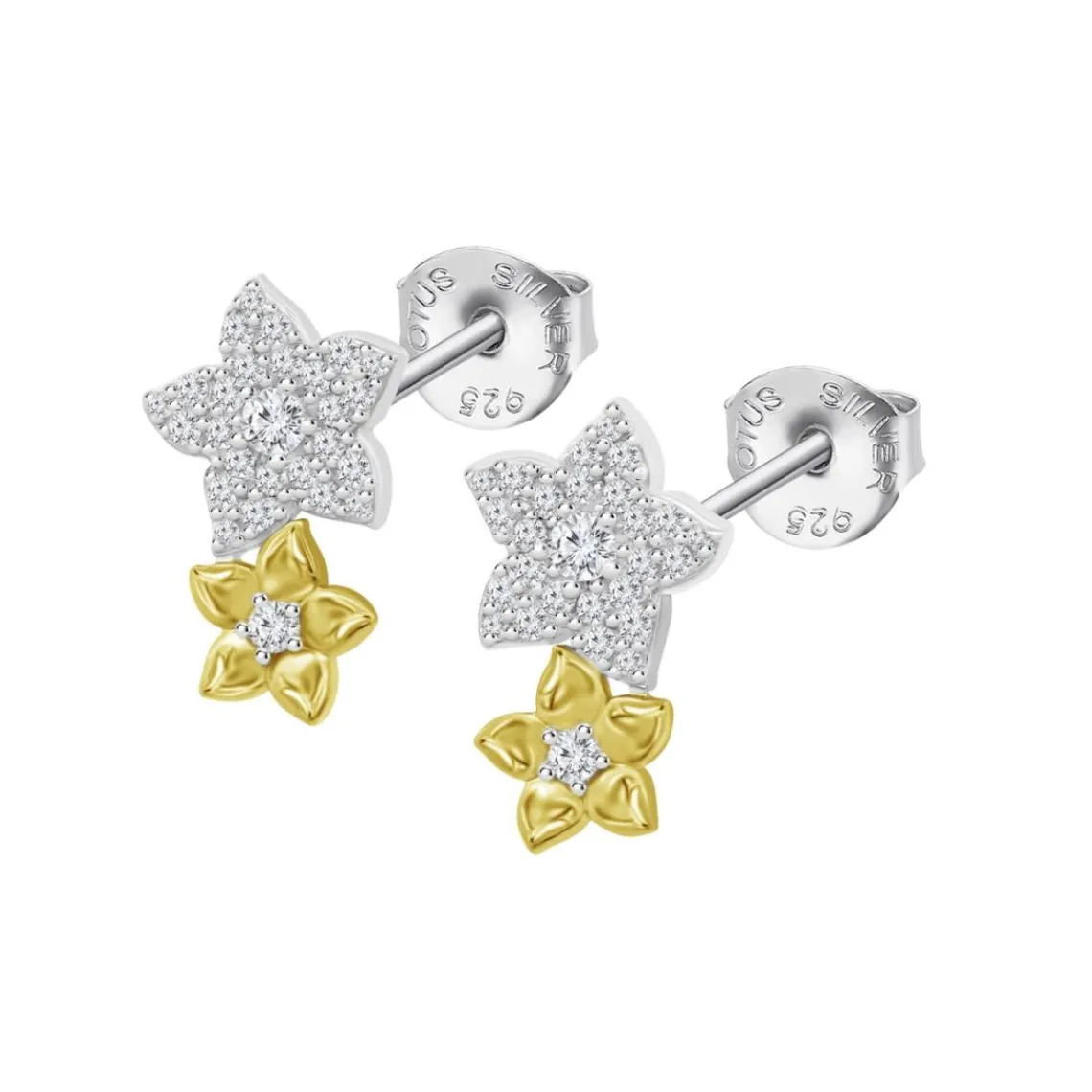 Lotus Silver Boucles d'oreilles Trendy - LP3836-4-2 | Femme Boucles D'Oreilles