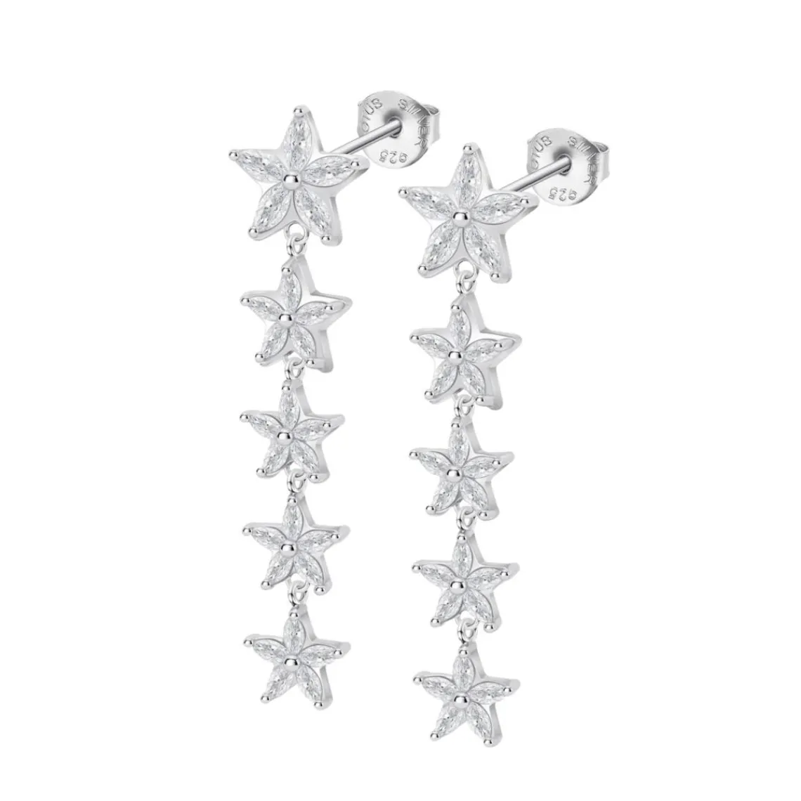 Lotus Silver Boucles d'oreilles Glam - LP3798-4-1 | Femme Boucles D'Oreilles
