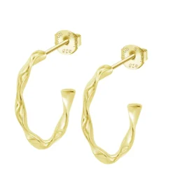 Lotus Silver Boucles d'oreilles Hoops - LP3781-4-4 | Femme Boucles D'Oreilles