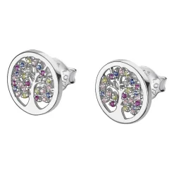Lotus Silver Boucles d'oreilles TREE OF LIFE LP1890-4-1 - Boucles d'oreilles TREE OF LIFE Argent | Femme Boucles D'Oreilles