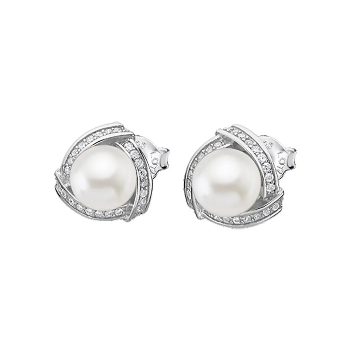 Lotus Silver Boucles d'oreilles LP1928-4/1 - perles Argent | Femme Boucles D'Oreilles
