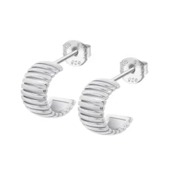 Lotus Silver Boucles d'oreilles Hoops - LP3782-4-1 | Femme Boucles D'Oreilles
