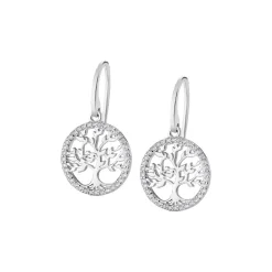 Lotus Silver Boucles d'oreilles TREE OF LIFE LP1746-4-1 - Boucles d'oreilles TREE OF LIFE Argent | Femme Boucles D'Oreilles