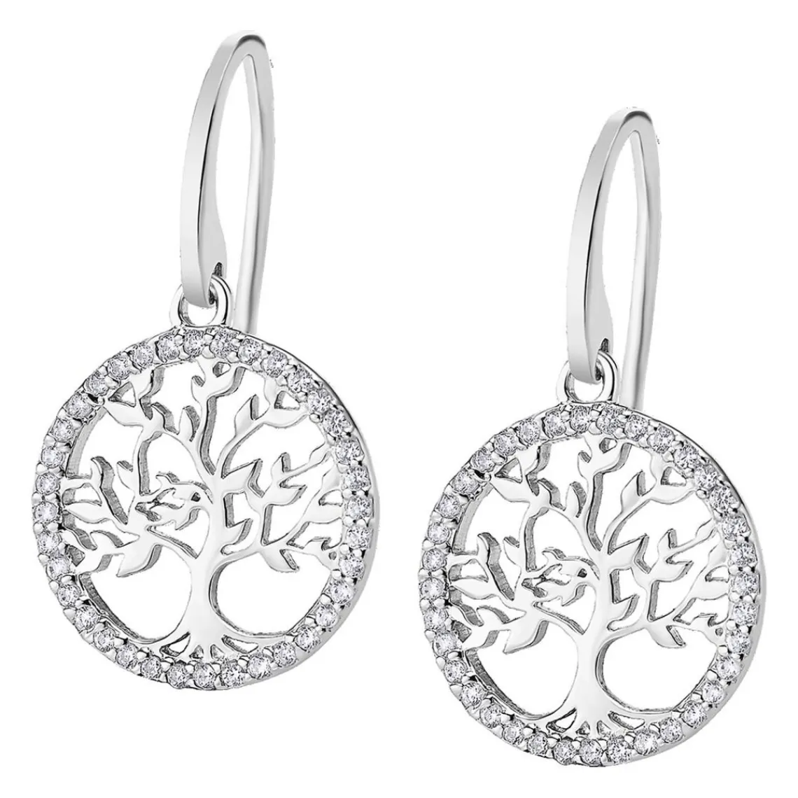 Lotus Silver Boucles d'oreilles TREE OF LIFE LP1746-4-1 - Boucles d'oreilles TREE OF LIFE Argent | Femme Boucles D'Oreilles