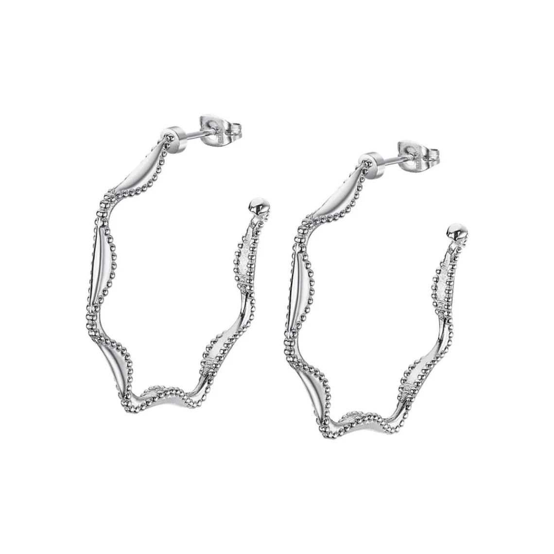 Lotus Style Bijoux Boucles d'oreilles Urban Woman - LS2352-4-1 Acier | Femme Boucles D'Oreilles