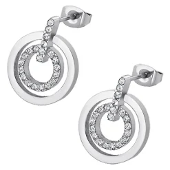 Lotus Style Bijoux Boucles d'oreilles BLISS LS1868-4-1 - Boucles d'oreilles BLISS Acier | Femme Boucles D'Oreilles