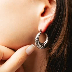 Lotus Style Bijoux Boucles d'oreilles Urban Woman - LS2345-4-1 Acier | Femme Boucles D'Oreilles