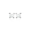 Maison de la Bijouterie Boucles d'oreilles mixte Oxyde de Zirconium argent rhodié - Z5055Z03 | Femme Boucles D'Oreilles