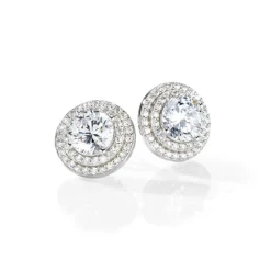 Morellato Bijoux Boucles d'oreilles Morellato SAIW04 - Boucles d'oreilles Puces Argent Cristaux | Femme Boucles D'Oreilles