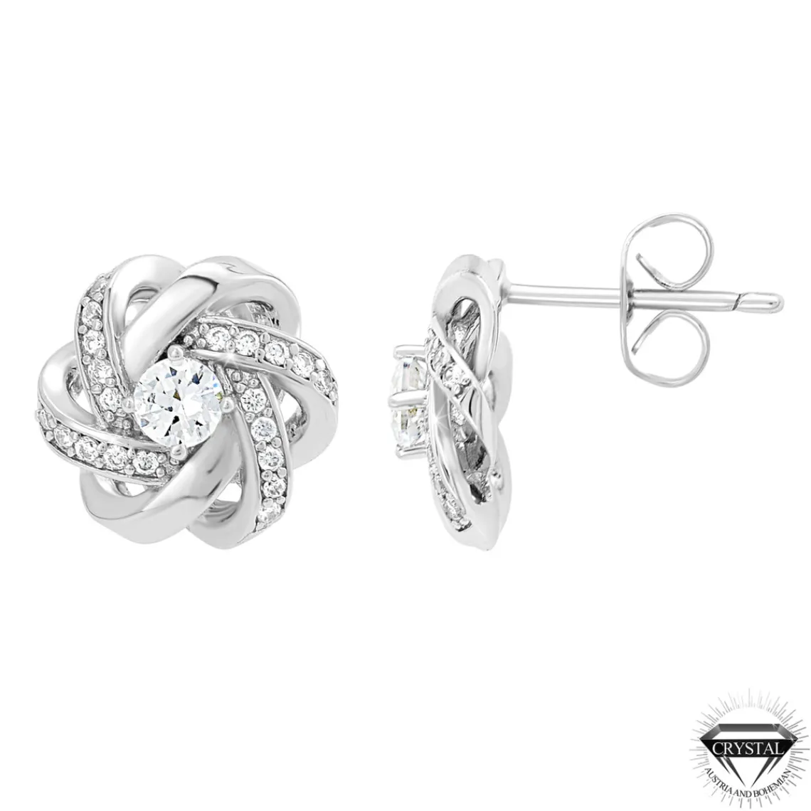 So Charm Bijoux Boucles d'oreilles ornées de Cristaux de Bohème par SoCharm | Femme Boucles D'Oreilles