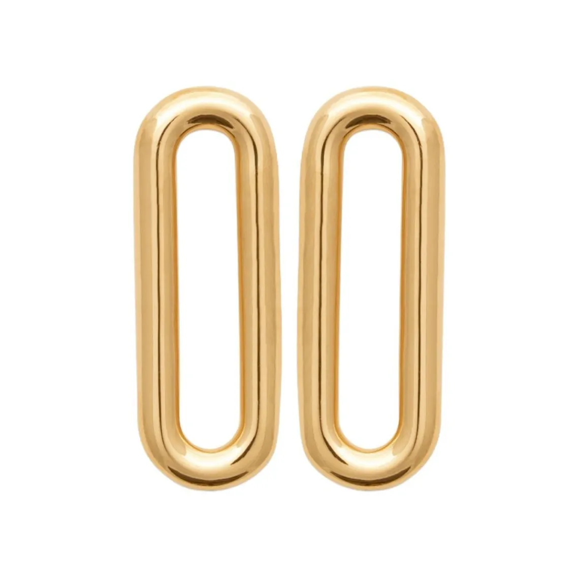 Maison de la Bijouterie Boucles d'oreilles ovale femme plaqué or - Y5VWZ00 | Femme Boucles D'Oreilles