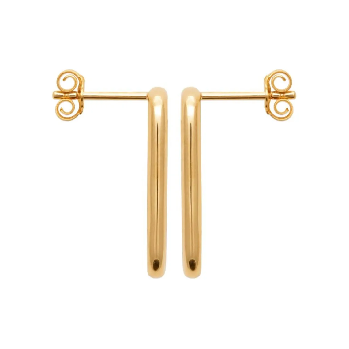 Maison de la Bijouterie Boucles d'oreilles ovale femme plaqué or - Y5VWZ00 | Femme Boucles D'Oreilles