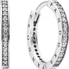 Pandora Boucles D'Oreilles 290558CZ - Créoles | Femme Boucles D'Oreilles