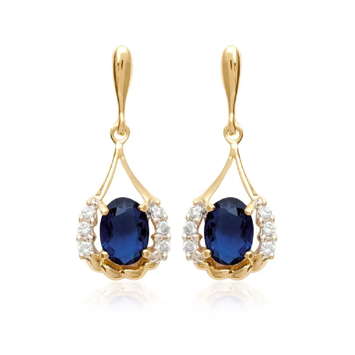 Maison de la Bijouterie Boucles d'oreilles Pendantes Y4YY64Z Plaqué or | Femme Boucles D'Oreilles