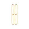 Maison de la Bijouterie Boucles d'oreilles Pendantes plaqué or Y5V5600 | Femme Boucles D'Oreilles