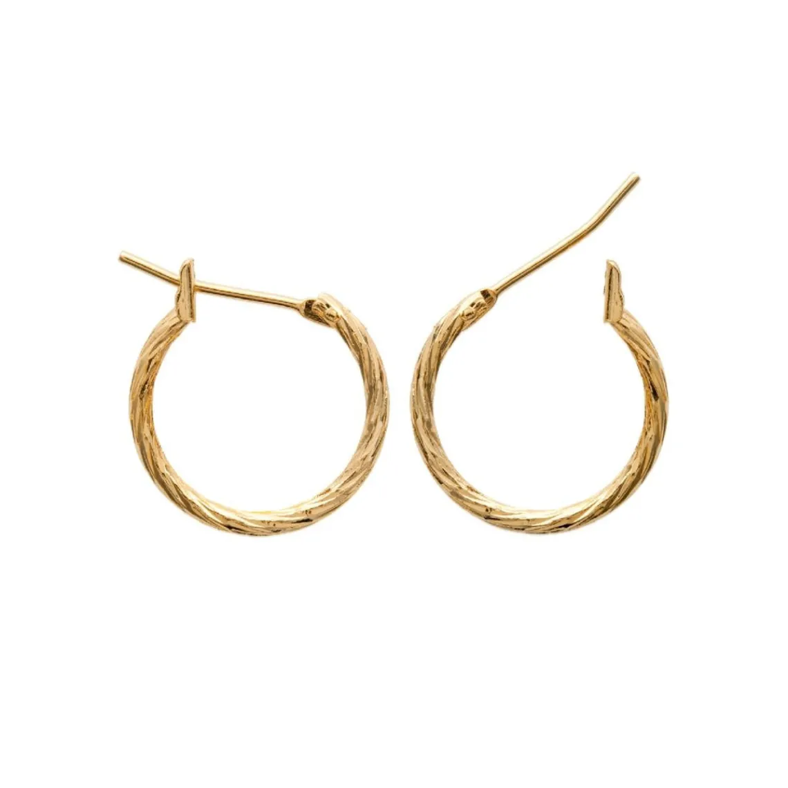 Maison de la Bijouterie Boucles d'oreilles plaqué or créoles 16mm Y6Z4UZ6 | Femme Boucles D'Oreilles