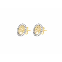 Stella Boucles d'oreilles 2-59-0809 Or Jaune et Or Blanc | Femme Boucles D'Oreilles