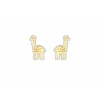 Stella Boucles d'oreilles 2-55-7659 Or Jaune et Or Blanc | Femme Boucles D'Oreilles