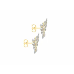 Stella Boucles d'oreilles 2-55-6059 Or Jaune et Blanc | Femme Boucles D'Oreilles