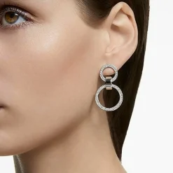 Swarovski Bijoux Boucles d'oreilles Swarovski Mp Hollow 5663503 - PE Chandelier Mont/RHS | Femme Boucles D'Oreilles