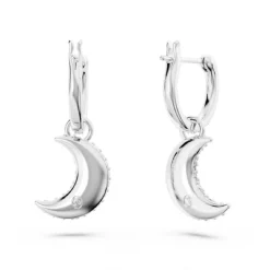 Swarovski Bijoux Boucles d'oreilles Swarovski Luna 5666157 - PE Mini CRE/RHS | Femme Boucles D'Oreilles