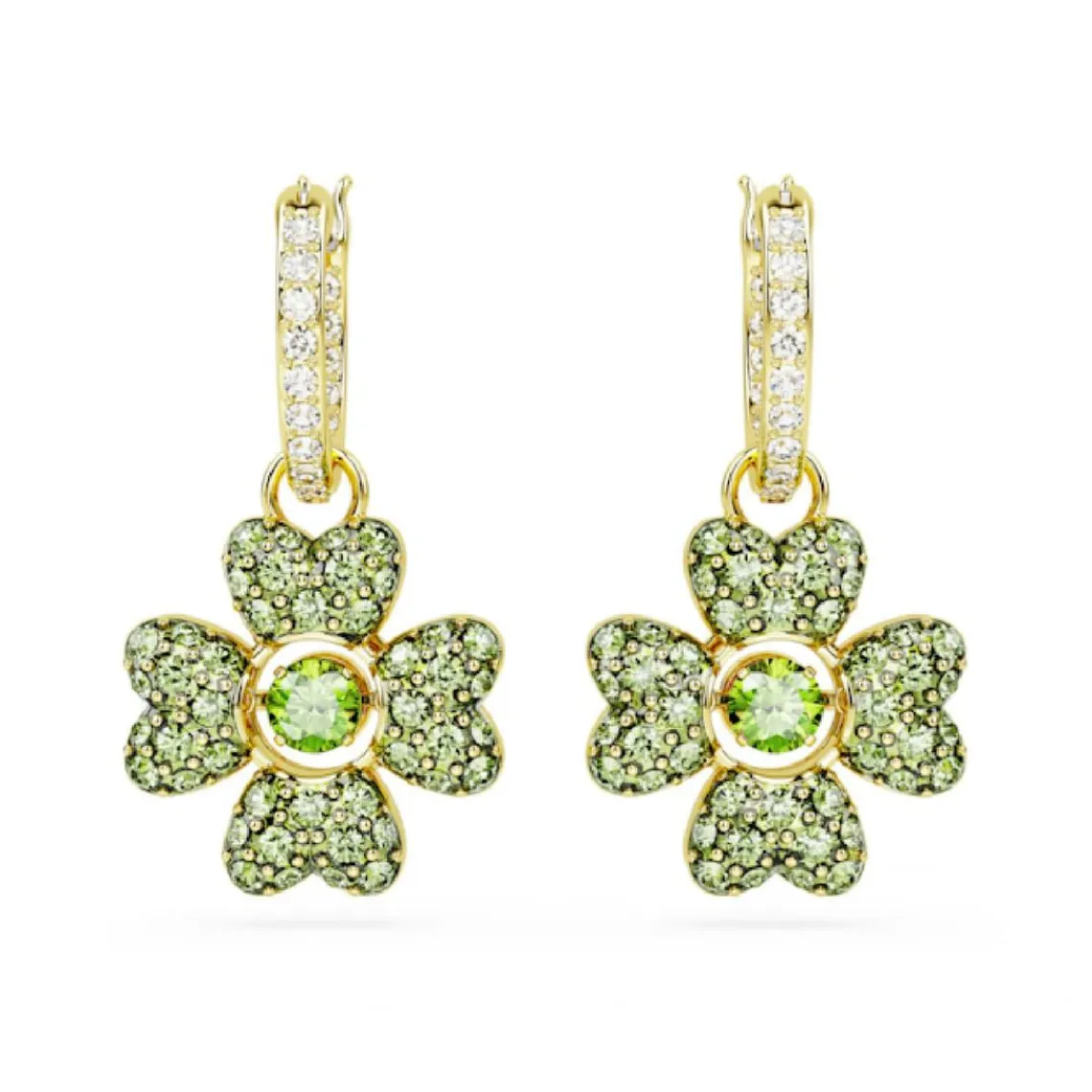 Swarovski Bijoux Boucles d'oreilles Swarovski Idyllia 5670664 - PE MN Clover CZ GRE/GOS | Femme Boucles D'Oreilles