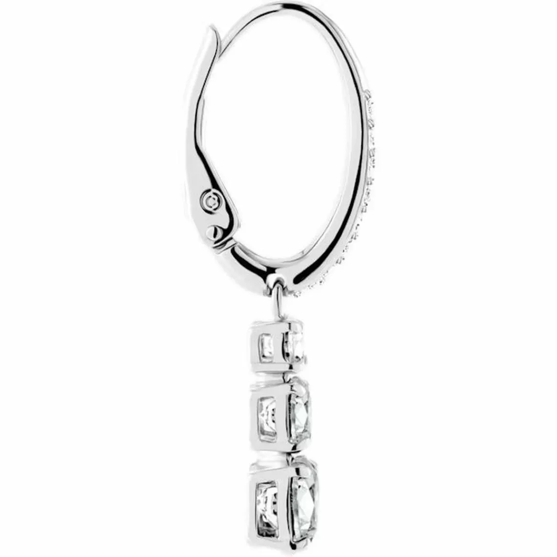 Swarovski Bijoux Boucles d'oreilles 5416155 - Acier Argenté Cristaux Swarovski Femme | Femme Boucles D'Oreilles