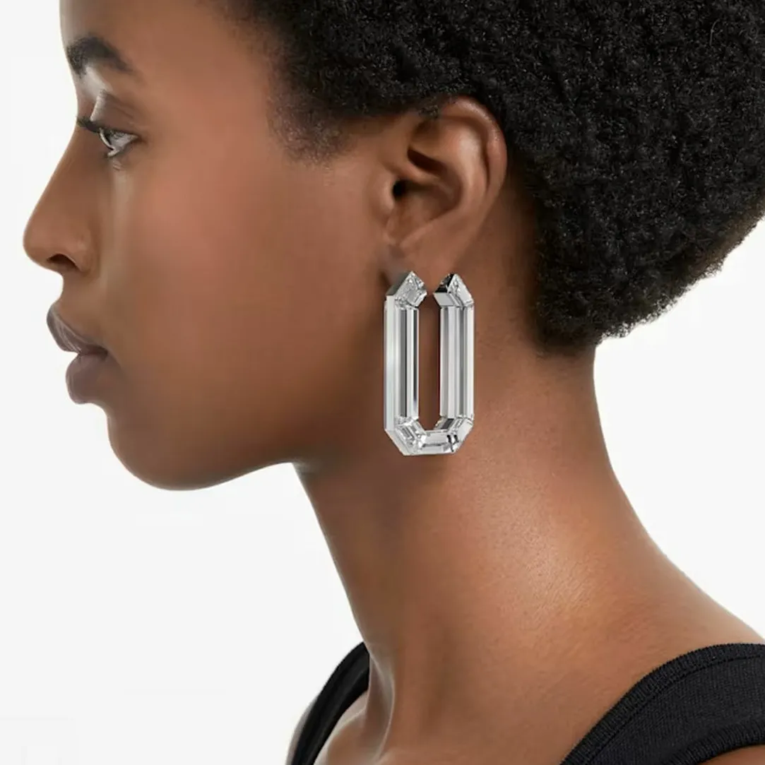 Swarovski Bijoux Boucles d'oreilles Swarovski Lucent 5671087 - PE WHI/RHS | Femme Boucles D'Oreilles