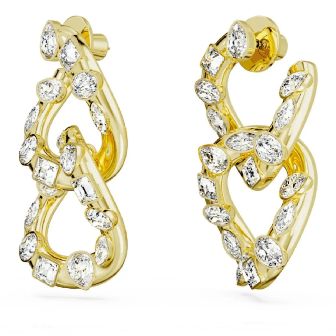 Swarovski Bijoux Boucles d'oreilles Swarovski 5663263 Dextera - PE WHI/GOS | Femme Boucles D'Oreilles